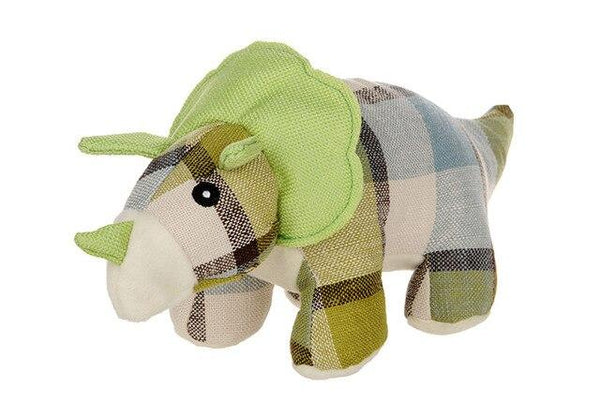 Triceratops Dinosaur Dog Toy - Your Little Pet Store