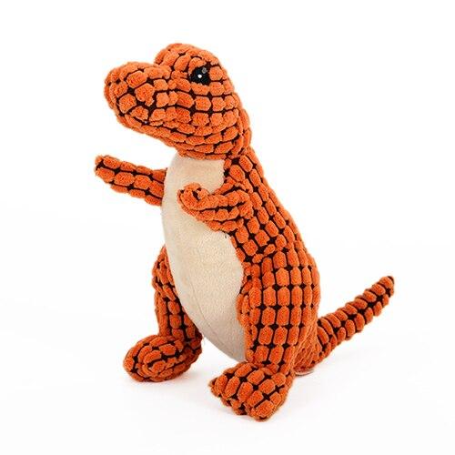 Plush Dinosaur Dog Toy - Your Little Pet Store