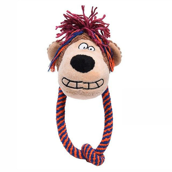 DONE Animal On Rope Plush Toy - Your Little Pet Store
