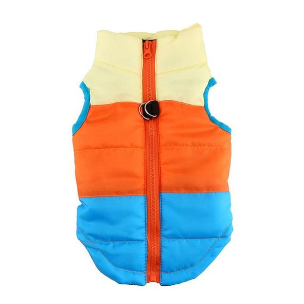 Colourful Dog Puffer Jacket - Your Little Pet Store