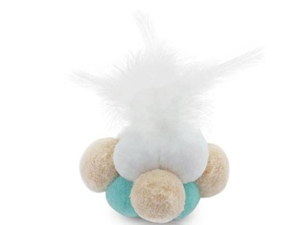 DONE Cat Faux Feather Ball - Your Little Pet Store