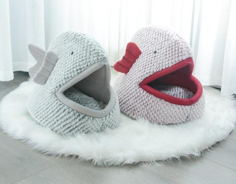 Funky Fish Cat Bed - Your Little Pet Store