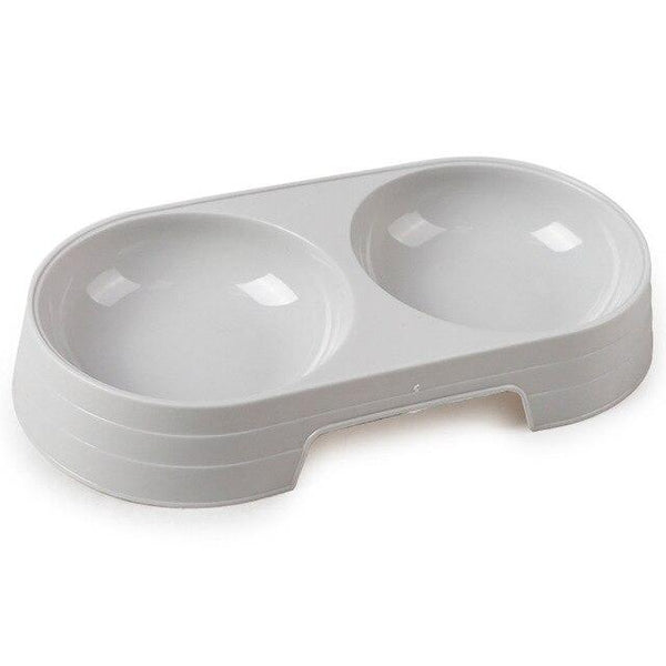 DONE Candy Colour Plastic Pet Double Bowls - Your Little Pet Store
