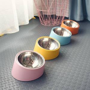 Tilted Pet Food Bowl - Your Little Pet Store