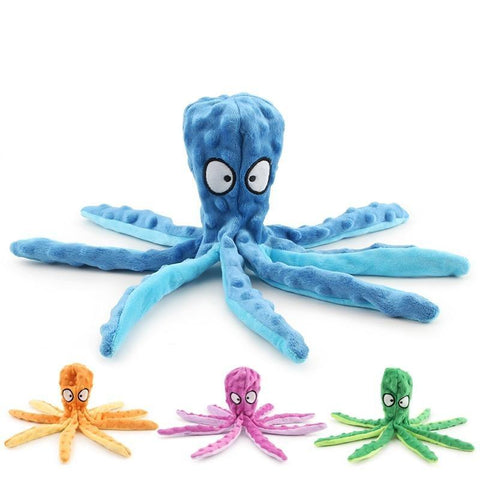 Plush Octopus Doy Toy - Your Little Pet Store