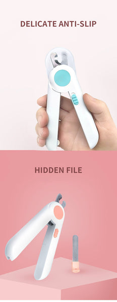 LED light Pet Nail Clippers - Your Little Pet Store